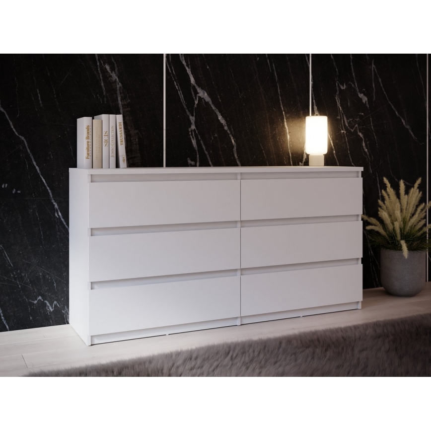 Cassettiera MAO bianca