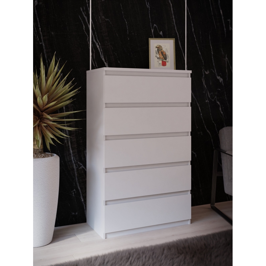 Cassettiera MAO bianca