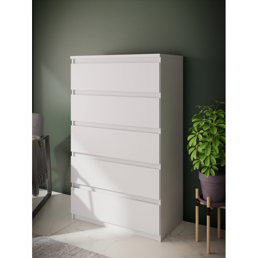 Cassettiera MAO bianca