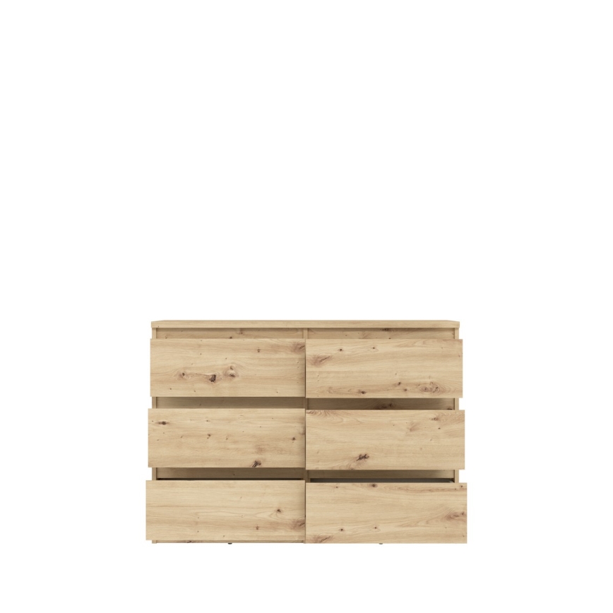 Cassettiera MAO con cassetti rovere artisan