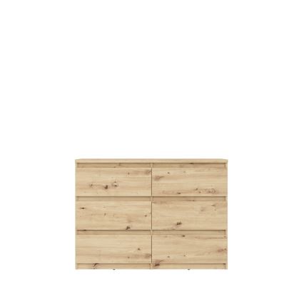 Cassettiera MAO con cassetti rovere artisan