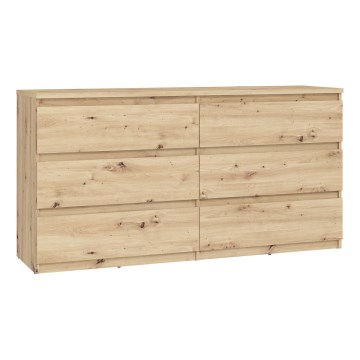 Cassettiera MAO con cassetti, rovere Artisan