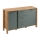 Cassettiera MENTA 138x81x40 cm rovere Wotan/verde