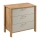 Cassettiera MENTA 90x81x47 cm rovere wotan/grigio
