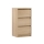 Cassettiera MIYABI 47x86x40 cm rovere Cremona