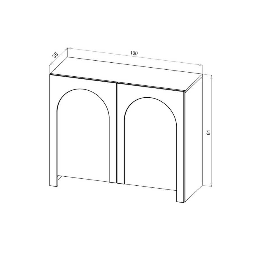 Cassettiera NIO cashmere/beige