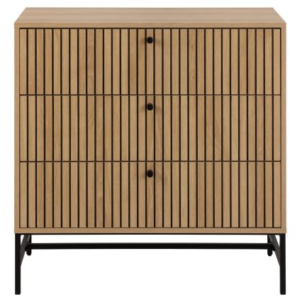 Cassettiera OLIVIA con cassetti in rovere