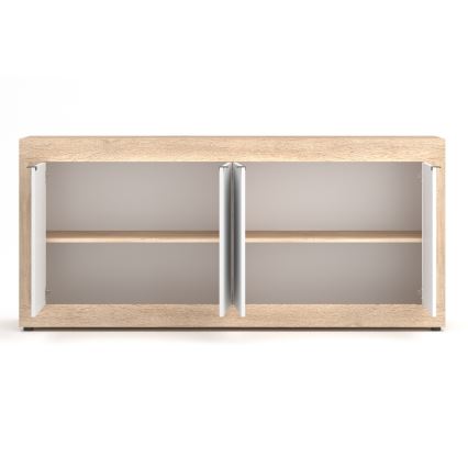 Cassettiera RUNEA rovere sonoma/bianco