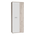 Cassettiera/Scarpiera SIMO bianco/taupe