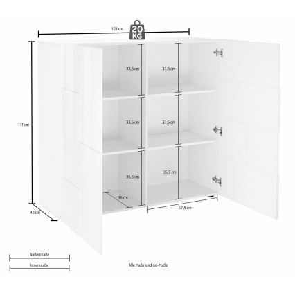 Cassettiera SERIAN antracite