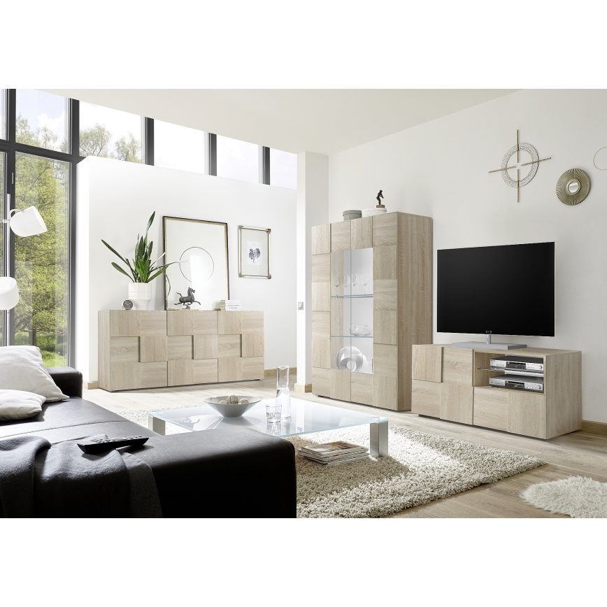 Cassettiera SERIAN rovere Sonoma