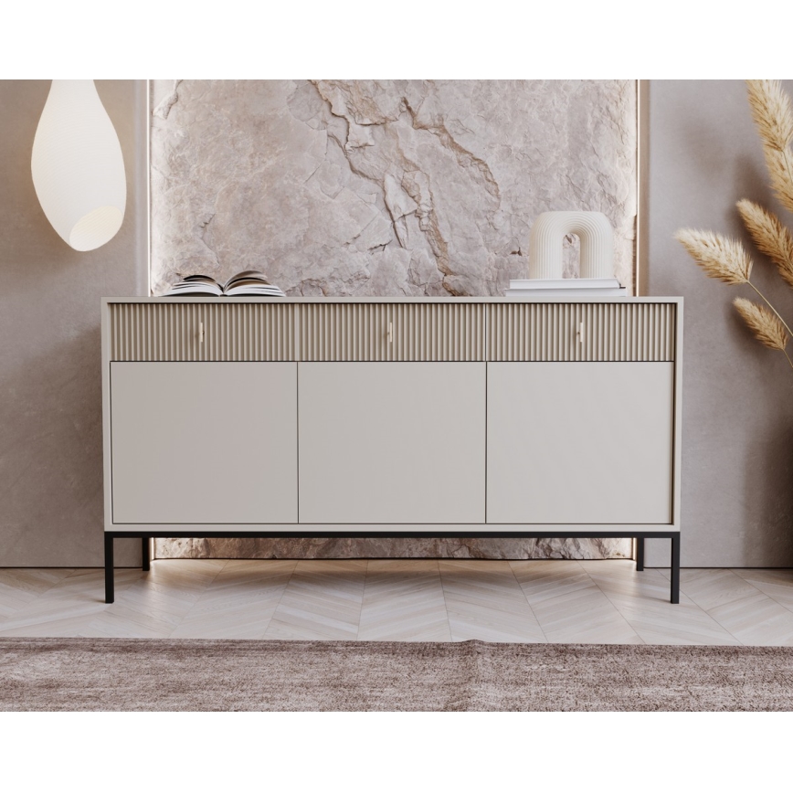 Cassettiera SUE beige/cashmere