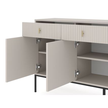 Cassettiera SUE beige/cashmere