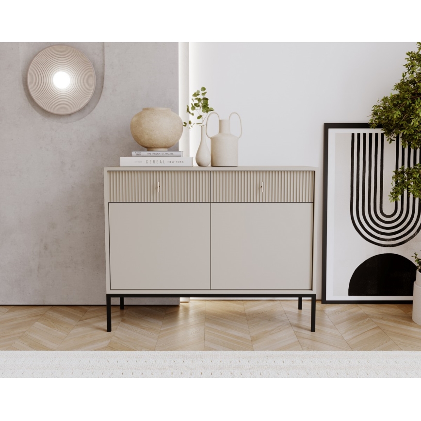 Cassettiera SUE beige/cashmere