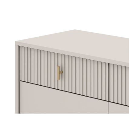 Cassettiera SUE beige/cashmere