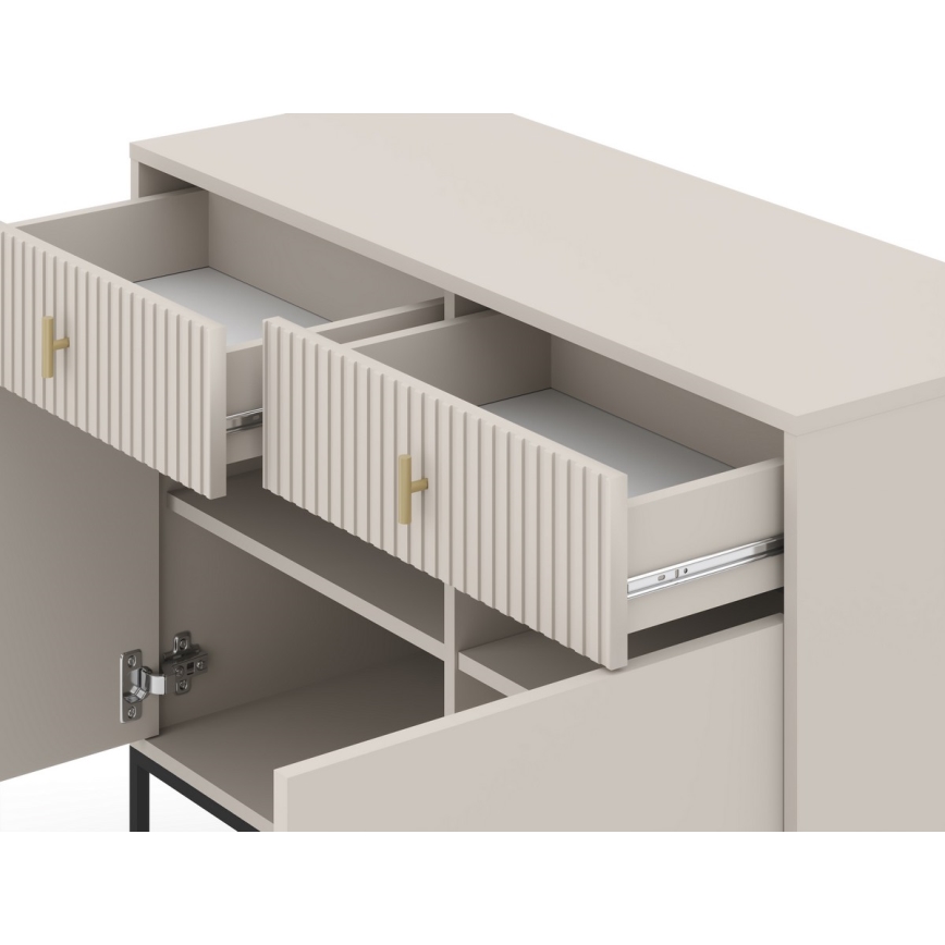 Cassettiera SUE beige/cashmere