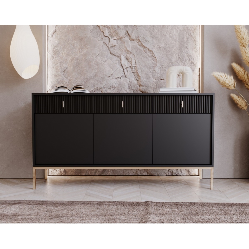 Cassettiera SUE nera