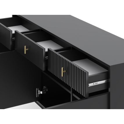 Cassettiera SUE nera