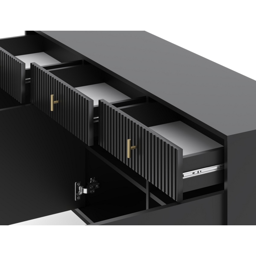 Cassettiera SUE nera