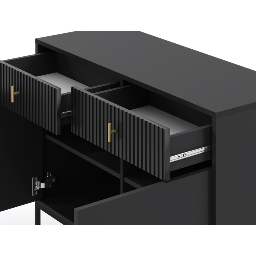 Cassettiera SUE nera