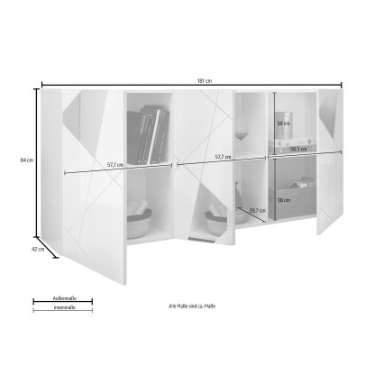 Cassettiera TAVRI antracite