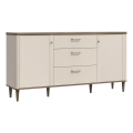 Cassettiera VIRO marrone/beige