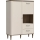 Cassettiera VIRO marrone/beige