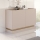 Cassettiera ZARPANT 75x120 cm beige/rovere Cremona