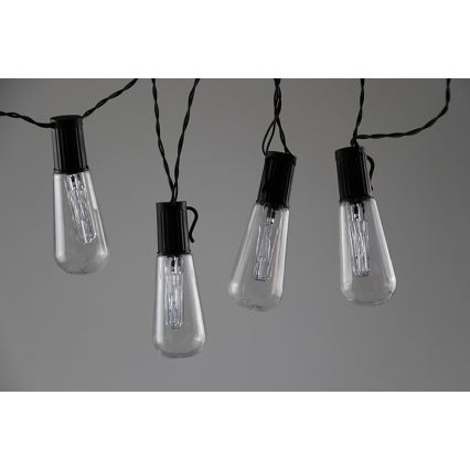 Catena decorativa LED EDISON 2,65 m 10xLED/2xAA
