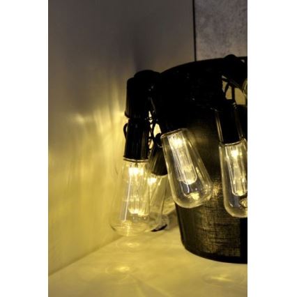Catena decorativa LED EDISON 2,65 m 10xLED/2xAA