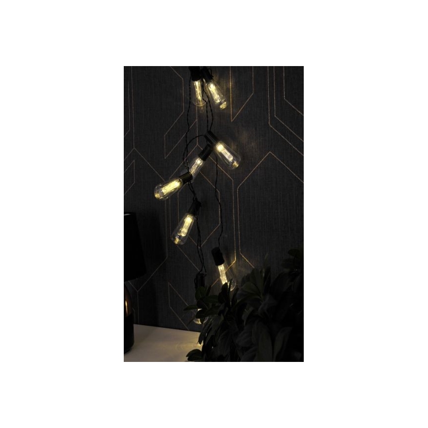 Catena decorativa LED EDISON 2,65 m 10xLED/2xAA