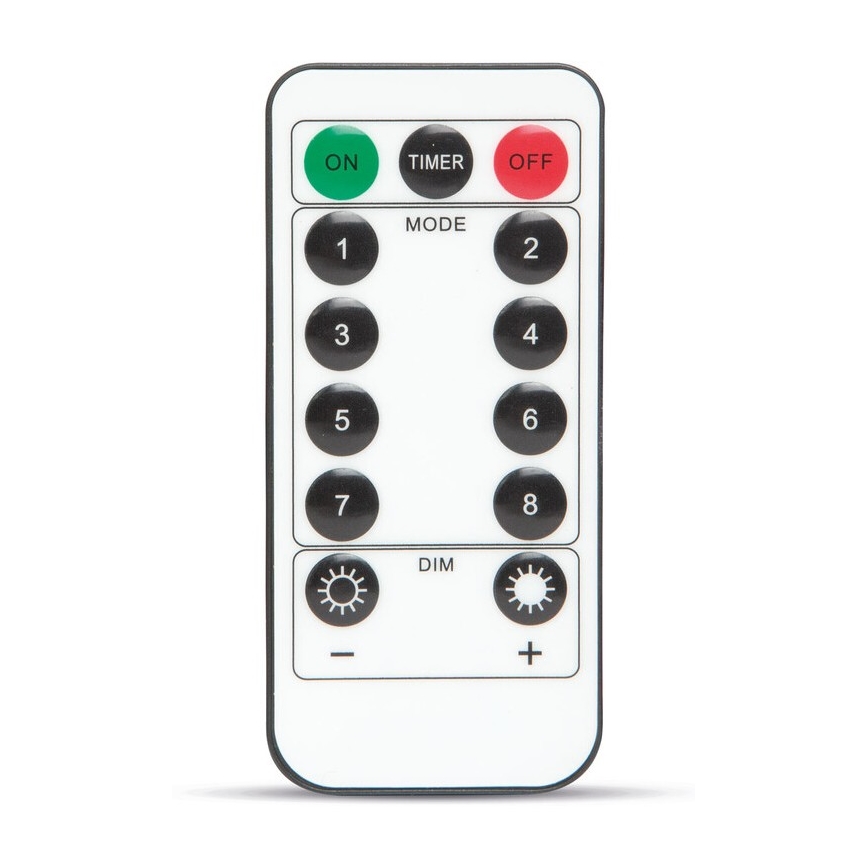 Catena decorativa LED HALLOWEEN LED/5V/8 funzioni ragnatela + telecomando
