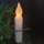 Catena decorativa natalizia a LED 10 LED, alimentazione 2x AA, 1,65 m, luce calda, a forma di candela