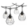 Catena decorativa per esterni CRETE 15xE27/230V 20m IP44