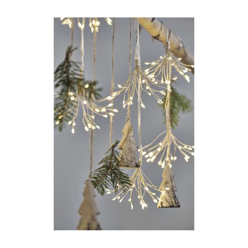 Catena di Natale LED 150xLED/5,35m bianco caldo