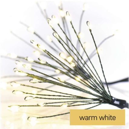 Catena di Natale LED 150xLED/5,35m bianco caldo