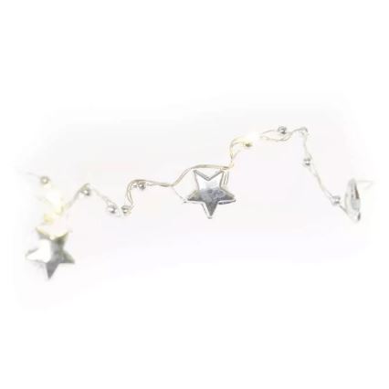 Catena di Natale LED 20xLED/2xAA 2,2 m bianco caldo