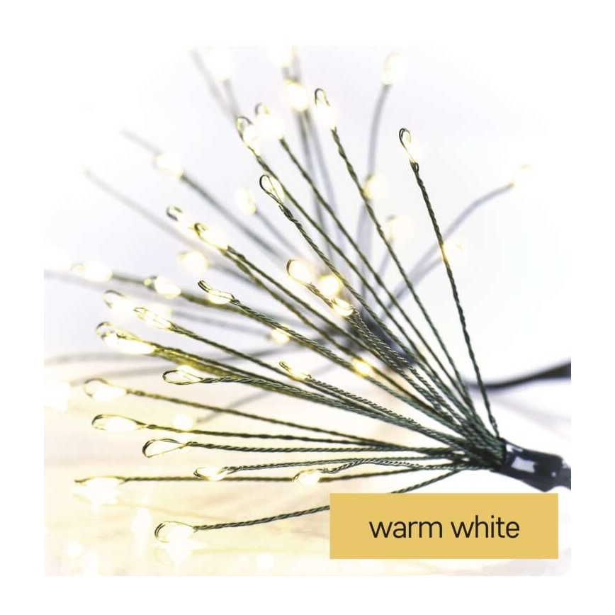 Catena di Natale LED 450xLED/11m bianco caldo