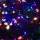 Catena di Natale LED da esterno 100xLED/8 funzioni 13m IP44 multicolore