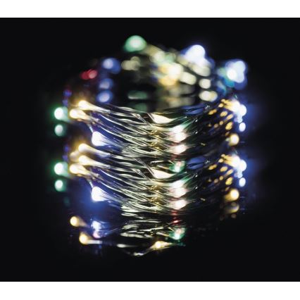 Catena di Natale LED da esterno 150xLED 20m IP44 multicolore