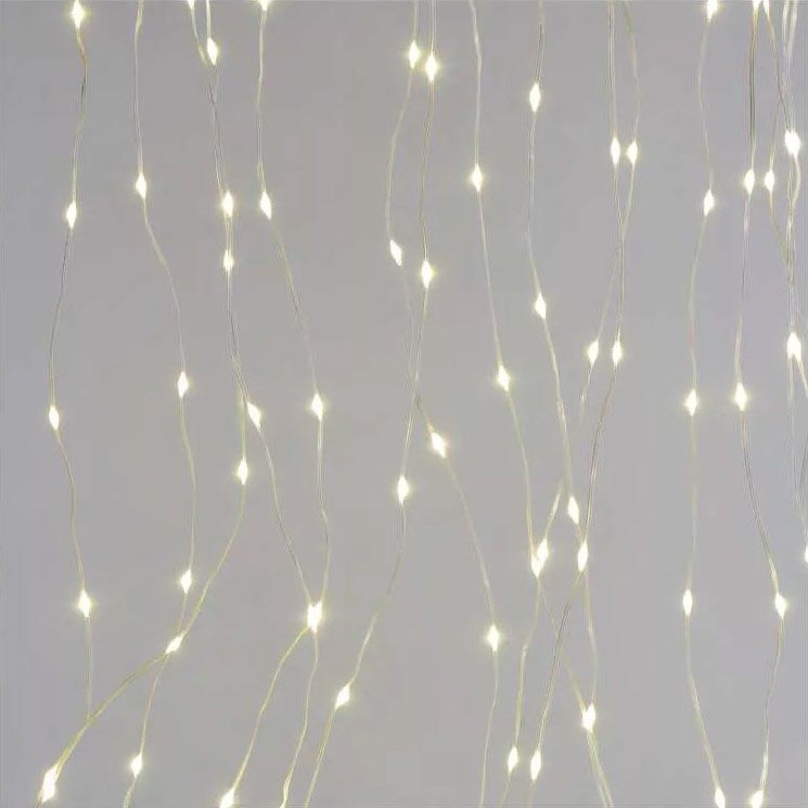 Catena di Natale LED da esterno 400xLED/8 funzioni 7,9 m IP44 bianco caldo