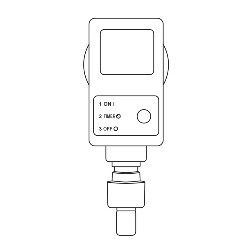 Catena di Natale LED da esterno NANO 150xLED 20m IP44 bianco caldo