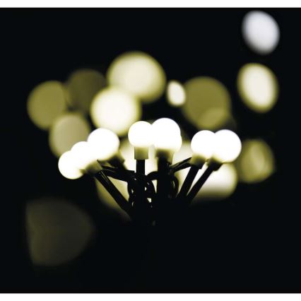Catena di Natale LED Outdoor CHAIN 80xLED 13m IP44 bianco caldo