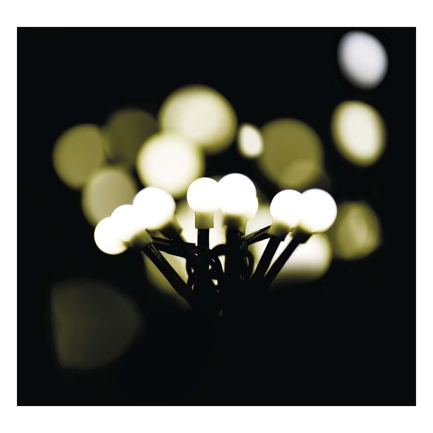 Catena di Natale LED Outdoor CHAIN 80xLED 13m IP44 bianco caldo