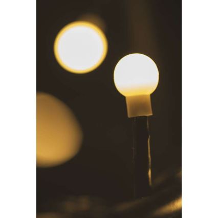 Catena di Natale LED Outdoor CHAIN 80xLED 13m IP44 bianco caldo