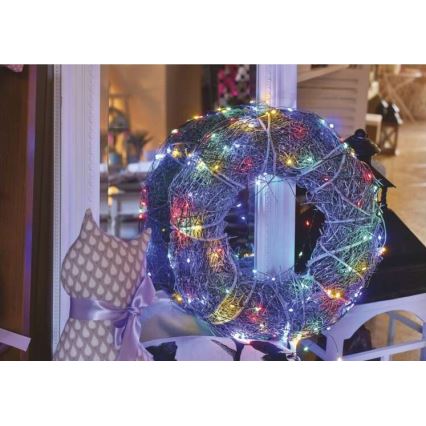 Catena LED da esterno 75xLED/12,5m IP44 multicolore