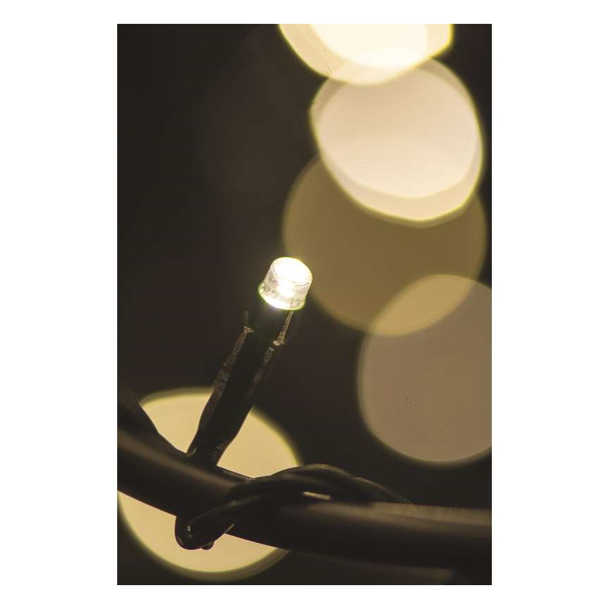 Catena LED da esterno 80xLED/13m IP44, bianco caldo