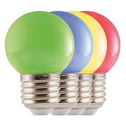 Catena LED da esterno EASY CONNECT 8xE27 5m IP44 multicolore