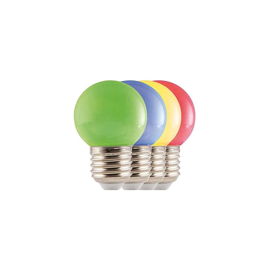 Catena LED da esterno EASY CONNECT 8xE27 5m IP44 multicolore