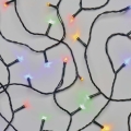 Catena LED da esterno natalizia 120xLED/17m IP44 multicolor
